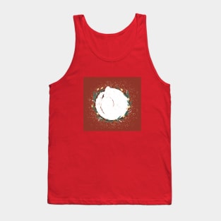 Cute dormouse dreaming of spring Tank Top